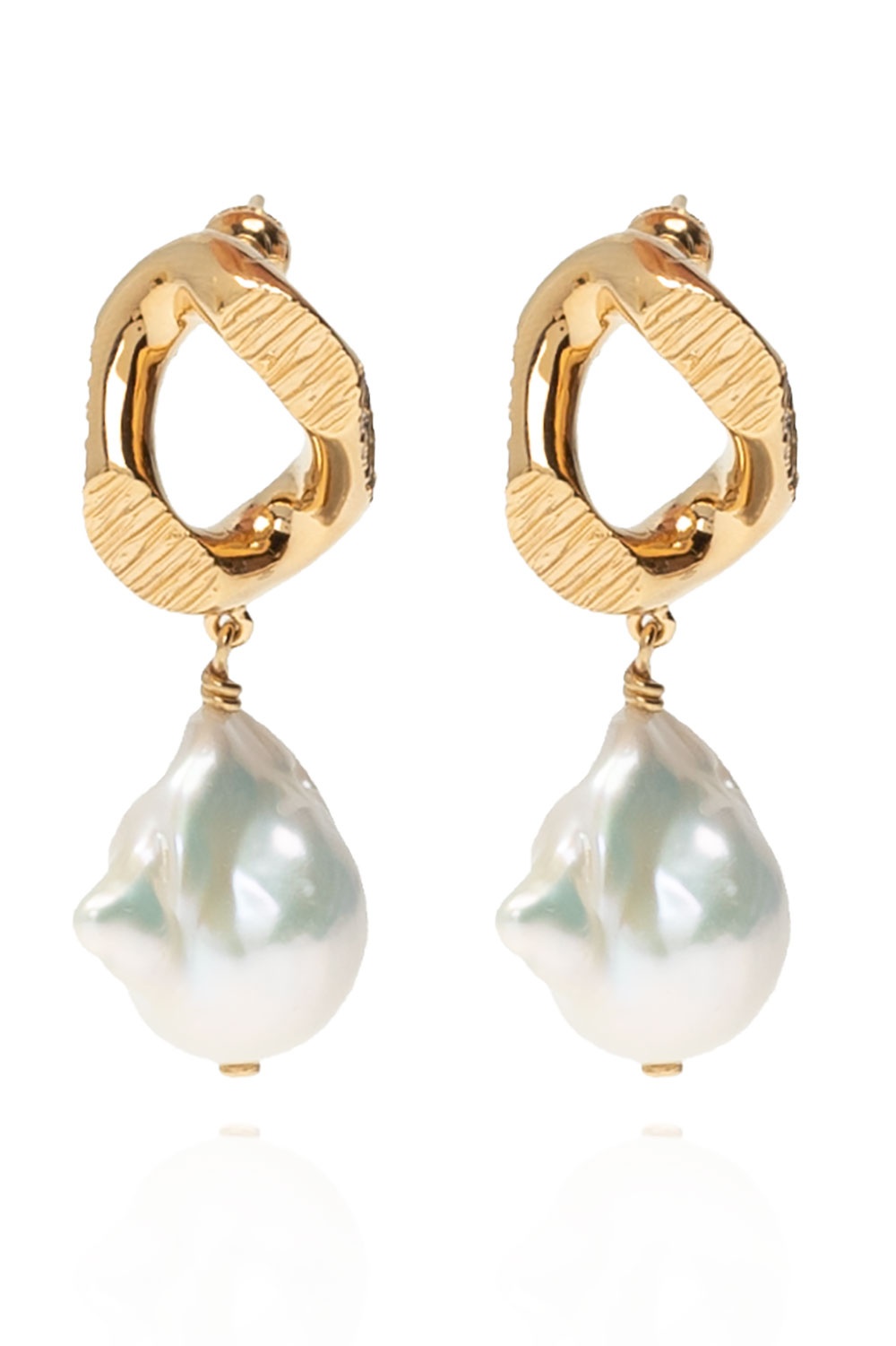 Burberry pearl deals earrings